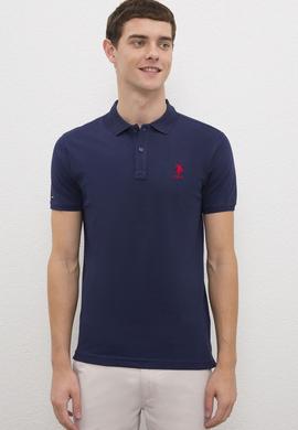 Erkek Lacivert Basic Tişört - 50222622014