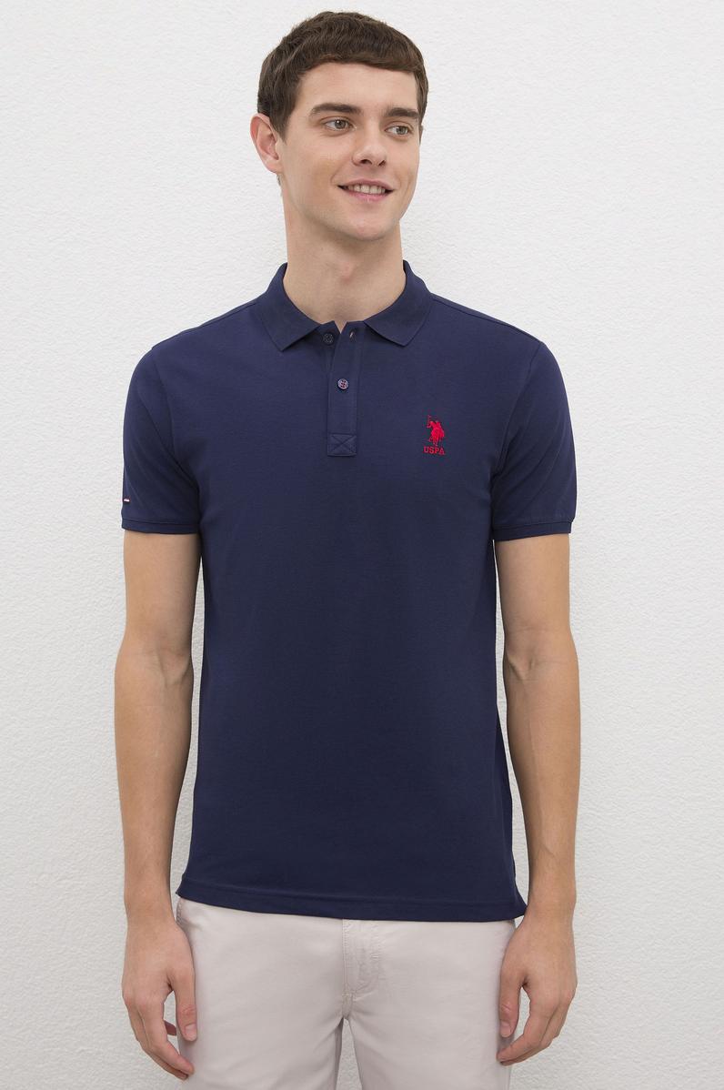 Erkek Lacivert Basic Tişört