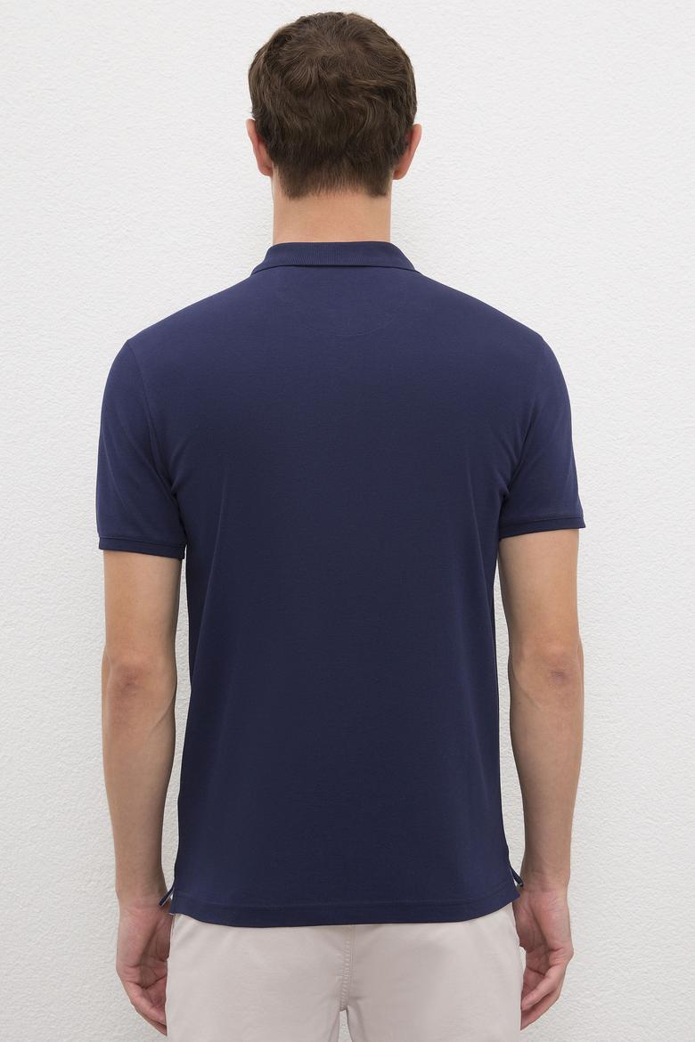 Erkek Lacivert Basic Tişört - 50222622014