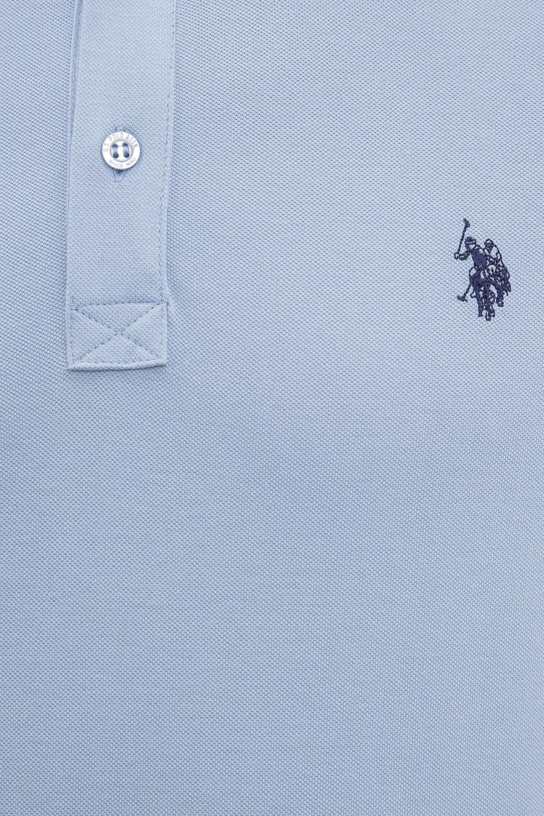 Erkek Açık İndigo Basic Tişört - 50187188080