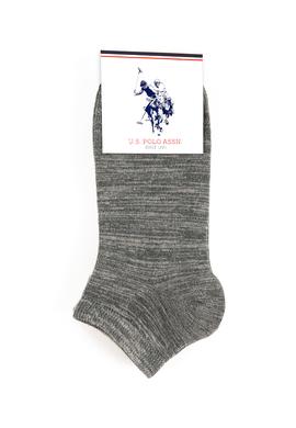Erkek Gri Melanj Çorap - 50222723003