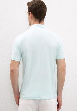 Erkek Nil Basic Polo Yaka Tişört - 50217612368