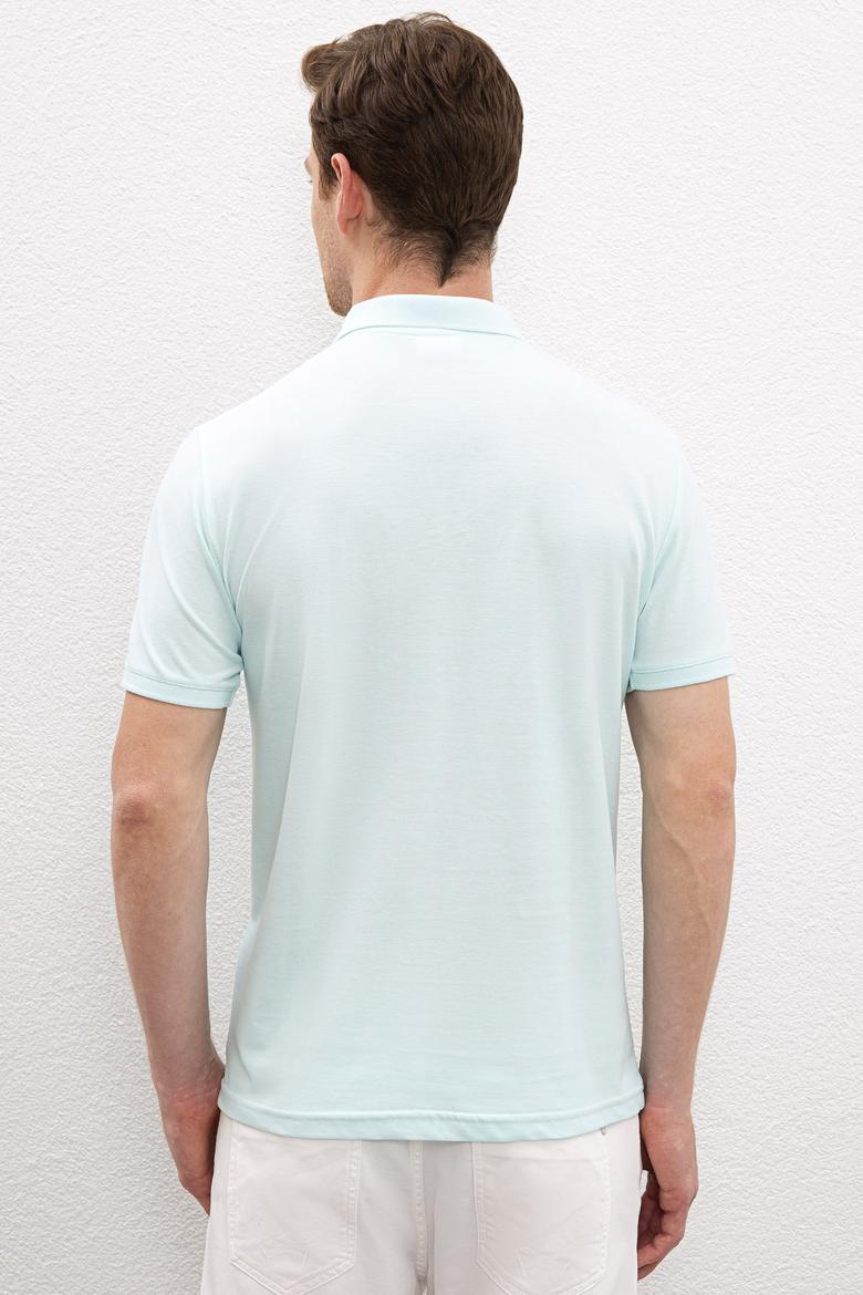 Erkek Nil Basic Polo Yaka Tişört - 50217612368