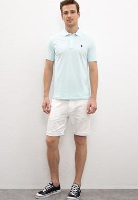 Erkek Nil Basic Polo Yaka Tişört - 50217612368