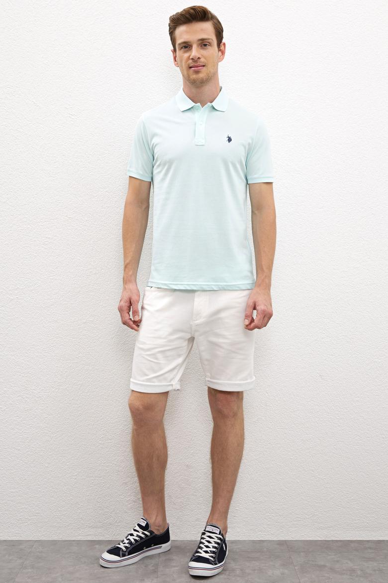 Erkek Nil Basic Polo Yaka Tişört - 50217612368