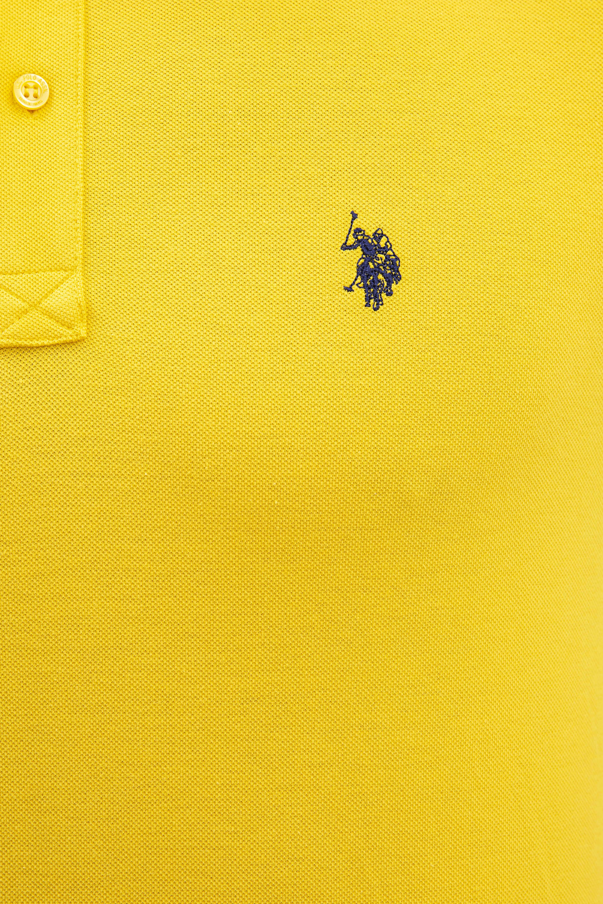 Erkek Safran Basic Polo Yaka Tişört