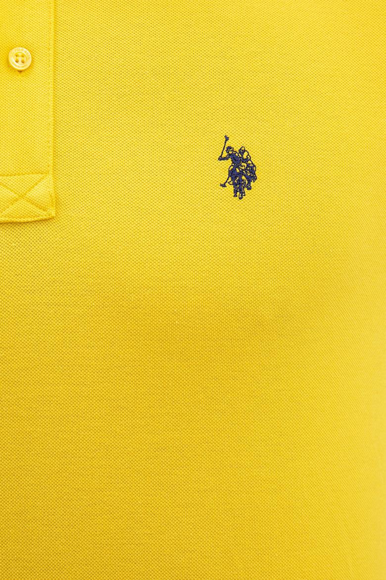 Erkek Safran Basic Polo Yaka Tişört - 50217612022