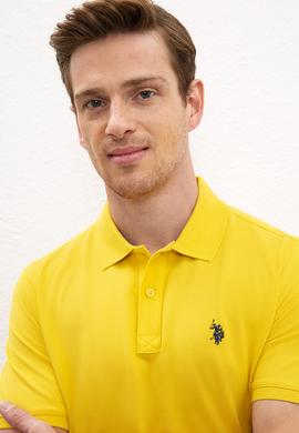 Erkek Safran Basic Polo Yaka Tişört - 50217612022