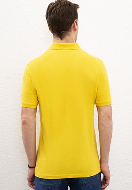 Erkek Safran Basic Polo Yaka Tişört - 50217612022