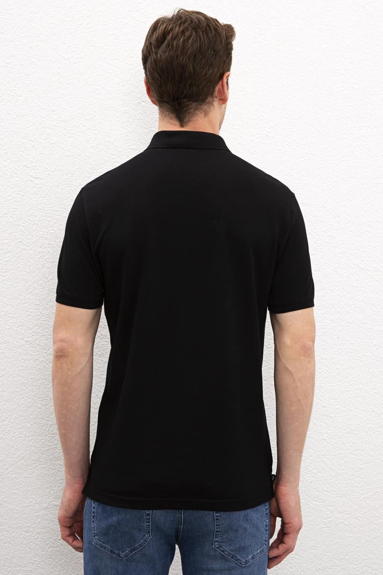 Erkek Siyah Basic Tişört - 50231513099