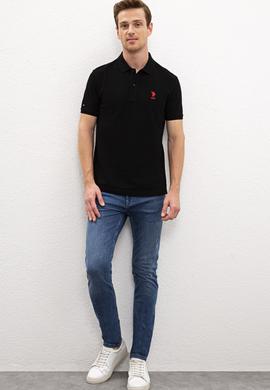 Erkek Siyah Basic Tişört - 50231513099