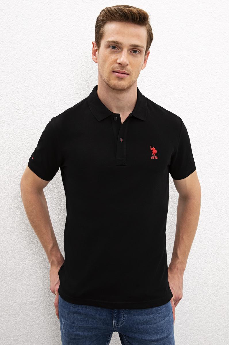 Erkek Siyah Basic Tişört