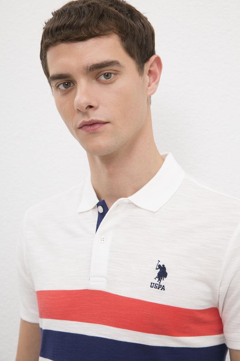 Erkek Açık Lacivert Basic Tişört - 50187188352