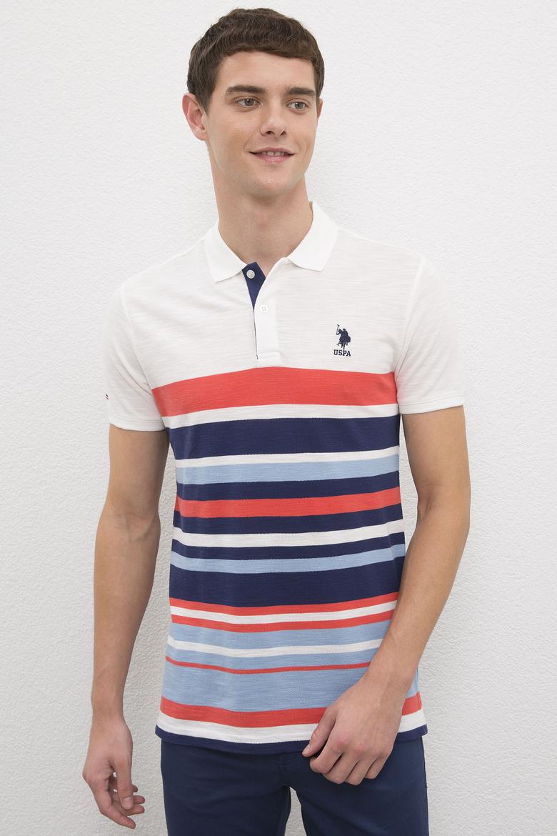 Erkek Açık Lacivert Basic Tişört