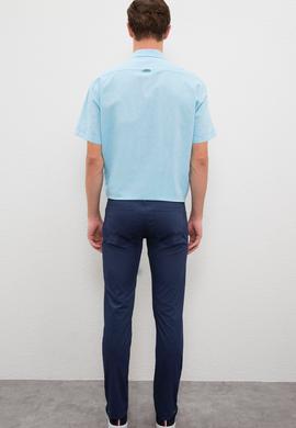 Erkek İndigo Kanvas Pantolon - 50204731061