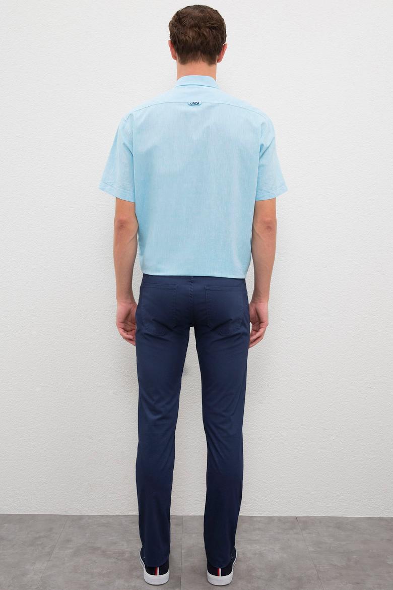 Erkek İndigo Kanvas Pantolon - 50204731061