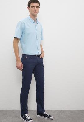 Erkek İndigo Kanvas Pantolon - 50204731061