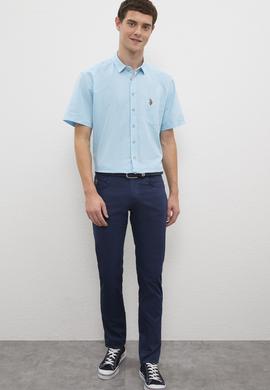 Erkek İndigo Kanvas Pantolon - 50204731061