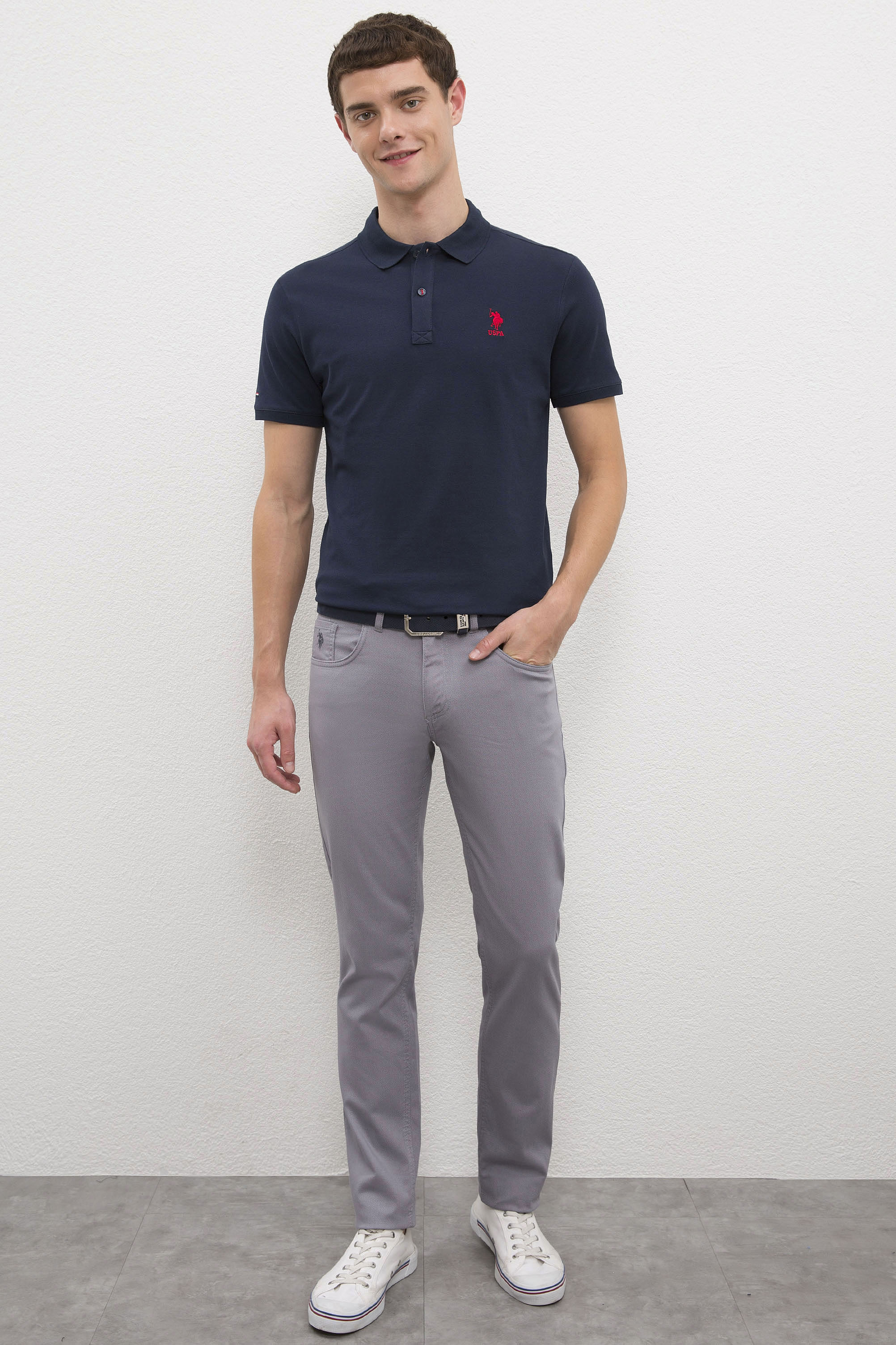 Erkek Gri Chinos - Image 1