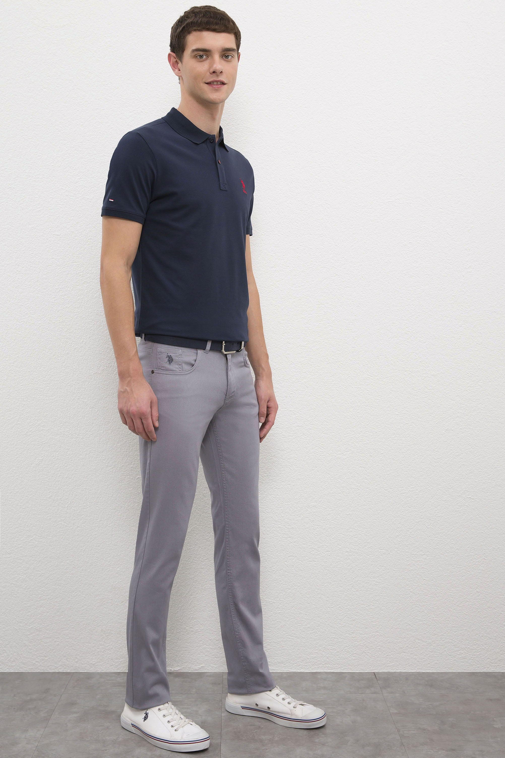 Erkek Gri Chinos - Image 2