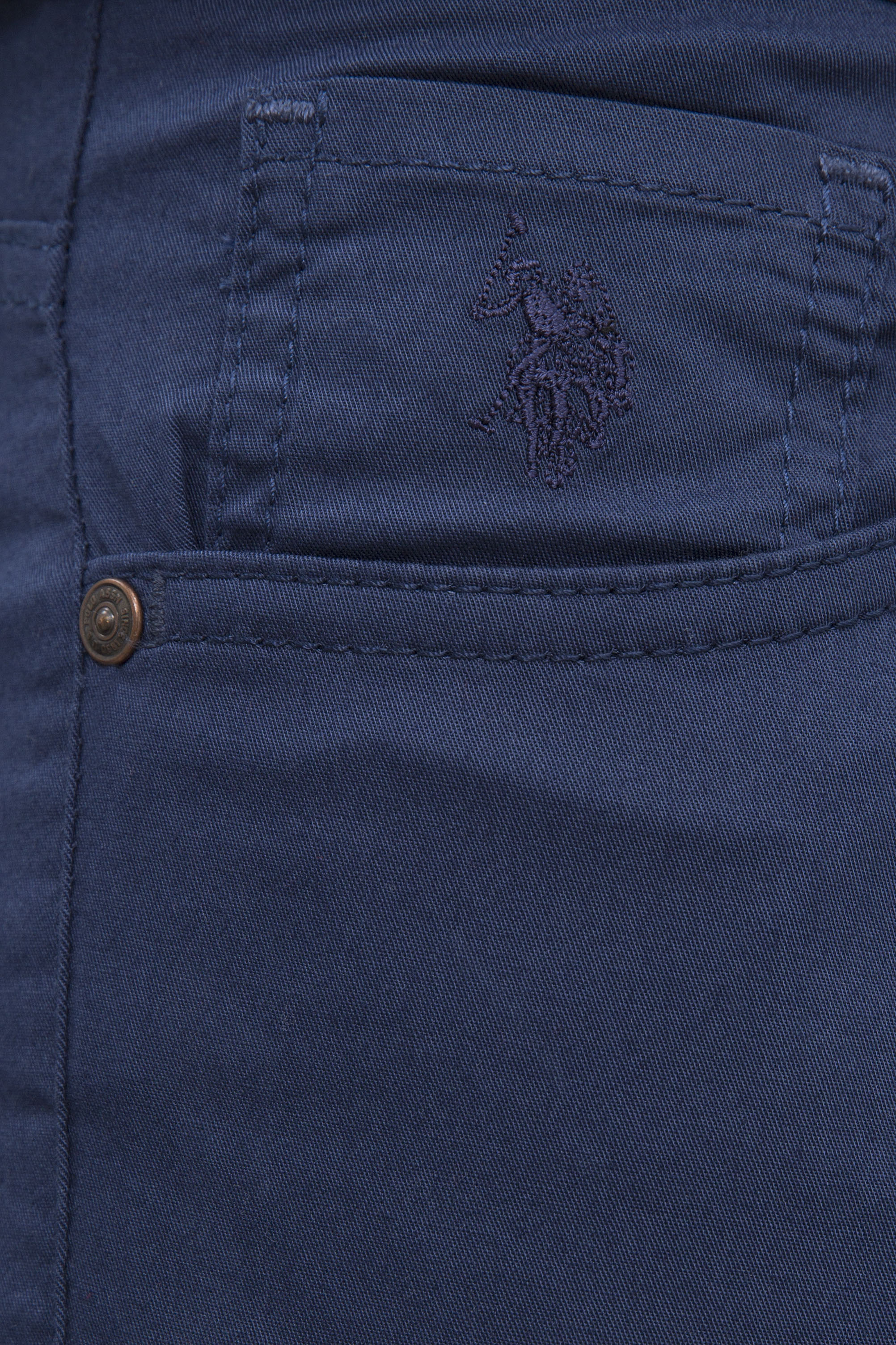 Erkek Koyu İndigo Chinos - Image 4
