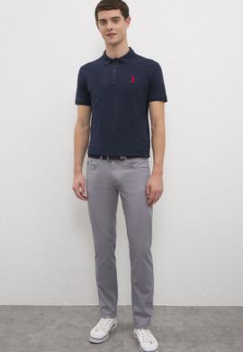 Erkek Koyu Lacivert Basic Tişört - 50222622134