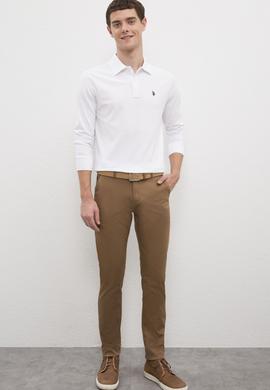 Erkek Beyaz Basic Sweatshirt - 50225335055