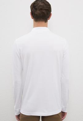 Erkek Beyaz Basic Sweatshirt - 50225335055