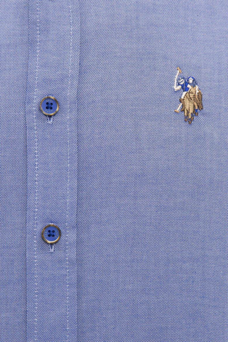 Erkek Mavi Gömlek Uzunkol Basic - 50218882182