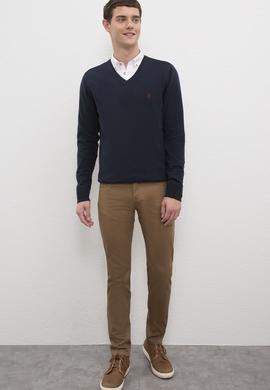 Erkek Lacivert Basic Kazak - 50224729042