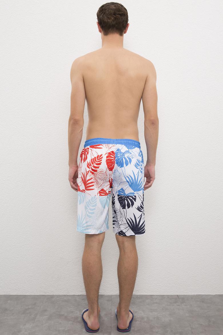 Erkek Turuncu Deniz Şortu - 50219266016