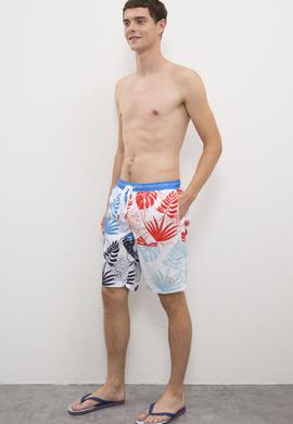 Erkek Turuncu Deniz Şortu - 50219266016