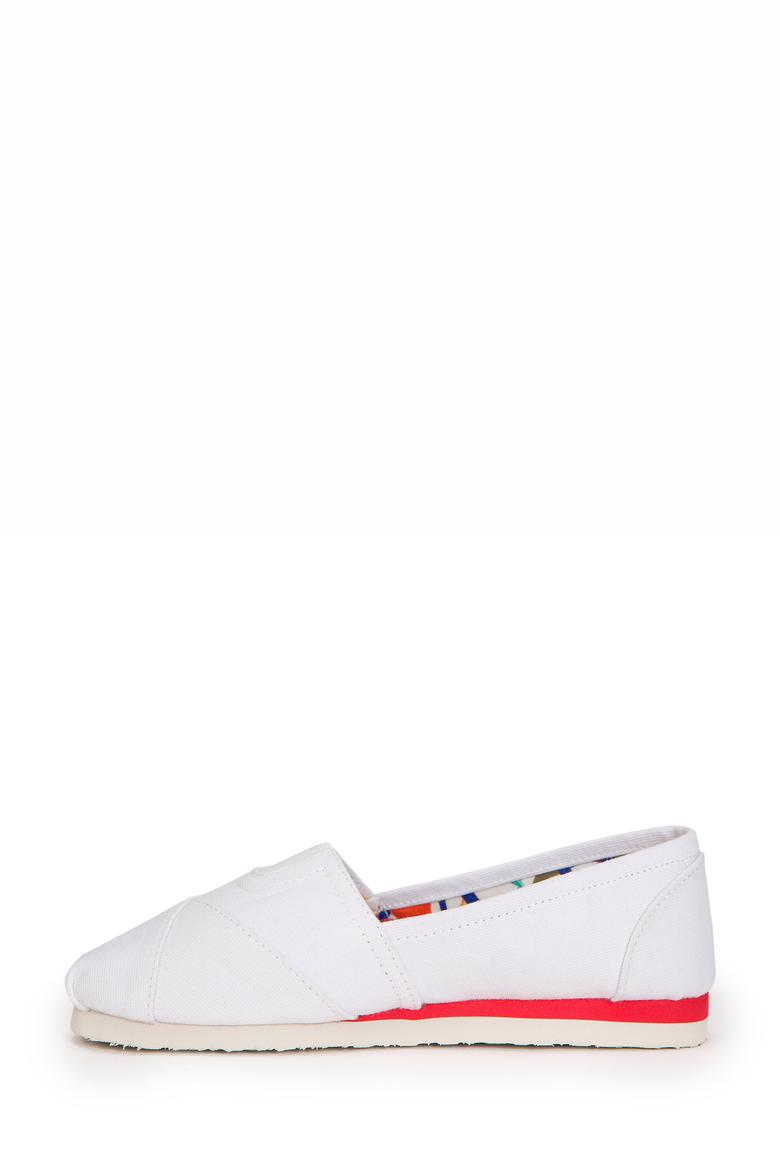 Kadın Beyaz Espadril - 50222082048