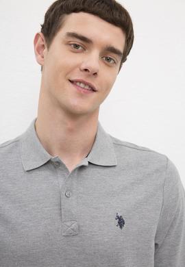 Erkek Gri Melanj Basic Sweatshirt - 50225335014