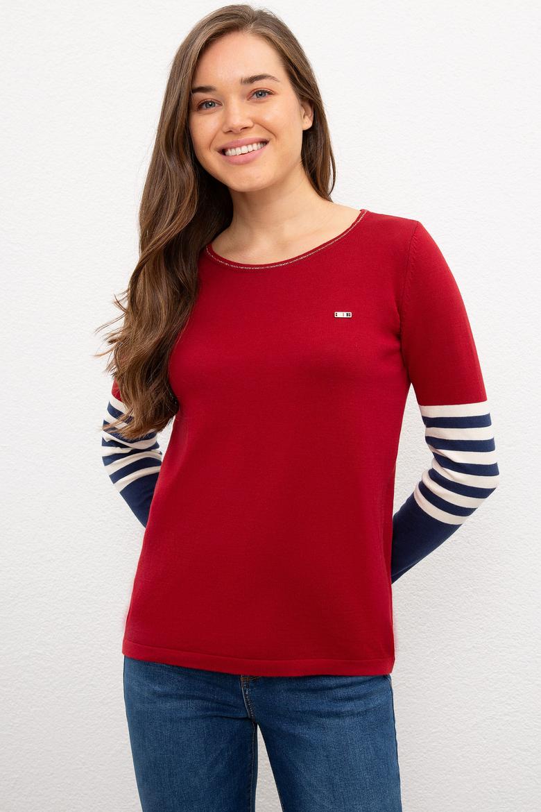 Kadın Kırmızı Kazak