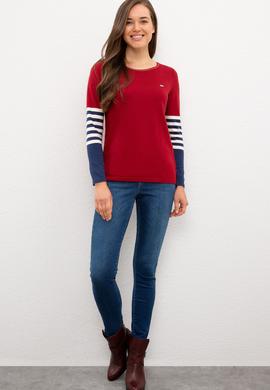 Kadın Kırmızı Kazak - 50223958023