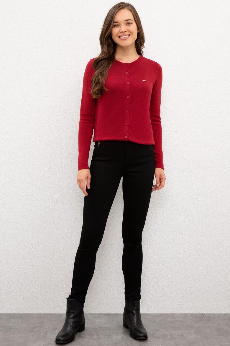 Kadın Siyah Jean Pantolon