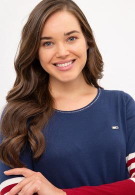 Kadın İndigo Kazak - 50223958031