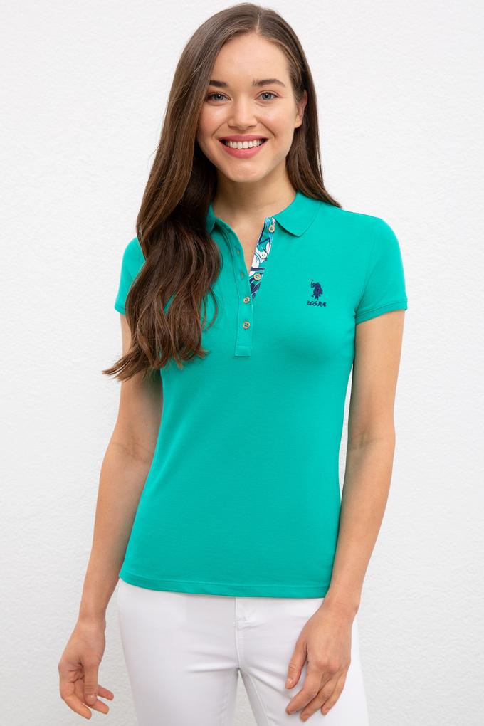 Kadın Yeşil Basic Tişört