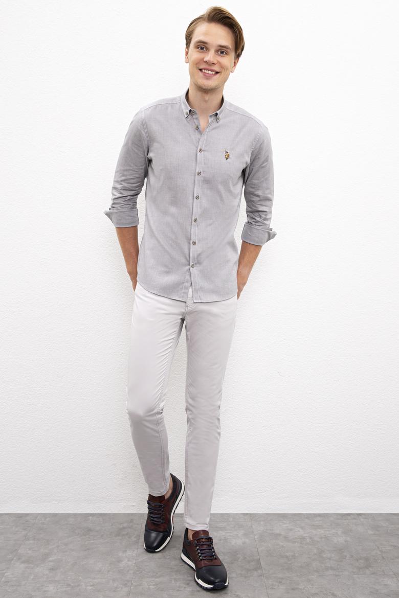 Erkek Gri Chinos
