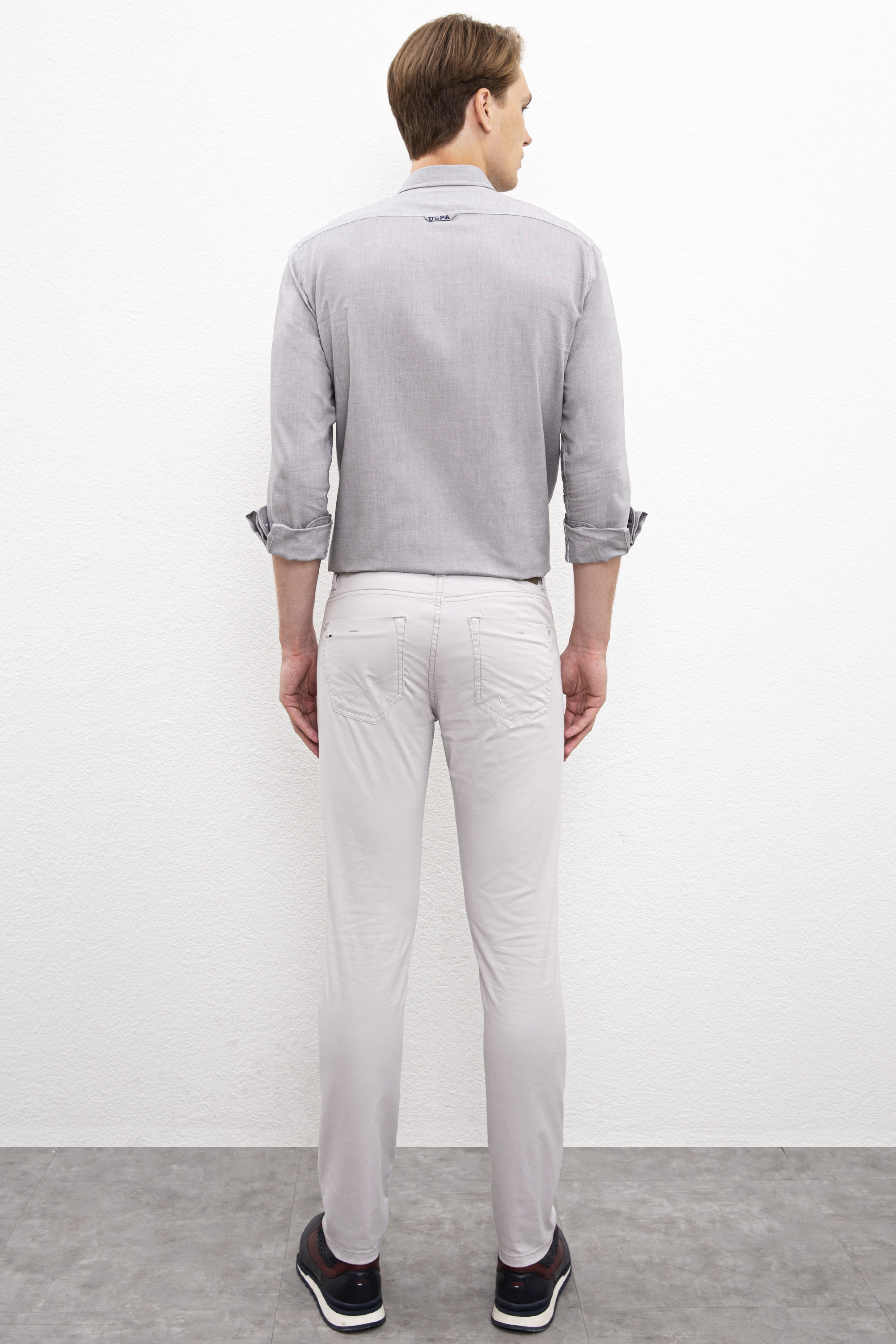 Erkek Gri Chinos - Image 2