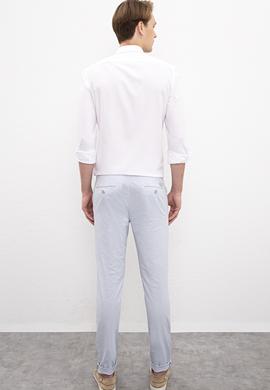 Erkek Açık Mavi Kanvas Pantolon - 50218323001