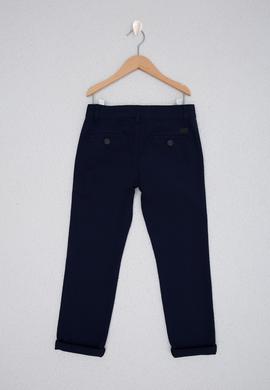 Erkek Çocuk Lacivert Kanvas Pantolon - 50218311036