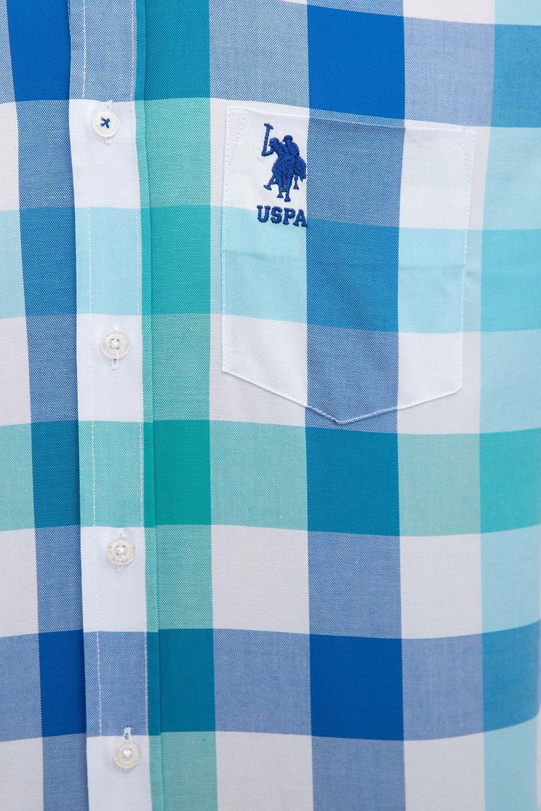 Erkek Yeşil Gömlek Uzunkol - 50219626011