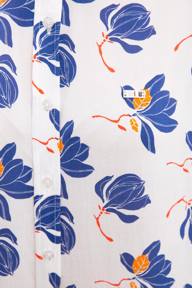 Kadın Lacivert Gömlek Uzunkol - 50219239010