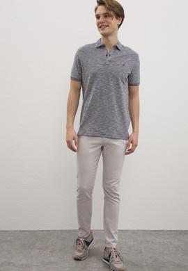 Erkek Lacivert Basic Tişört - 50222487013