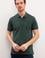 Erkek Koyu Yeşil Basic Polo Yaka Tişört