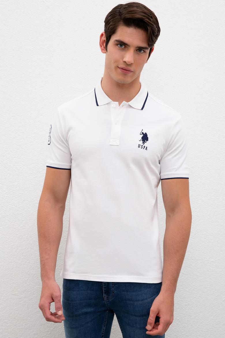 Erkek Beyaz Basic Tişört