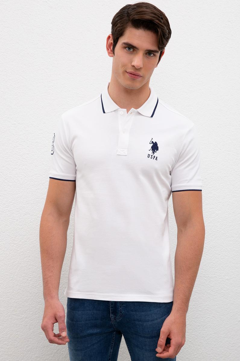 Erkek Beyaz Basic Tişört