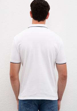 Erkek Beyaz Basic Tişört - 50222031044